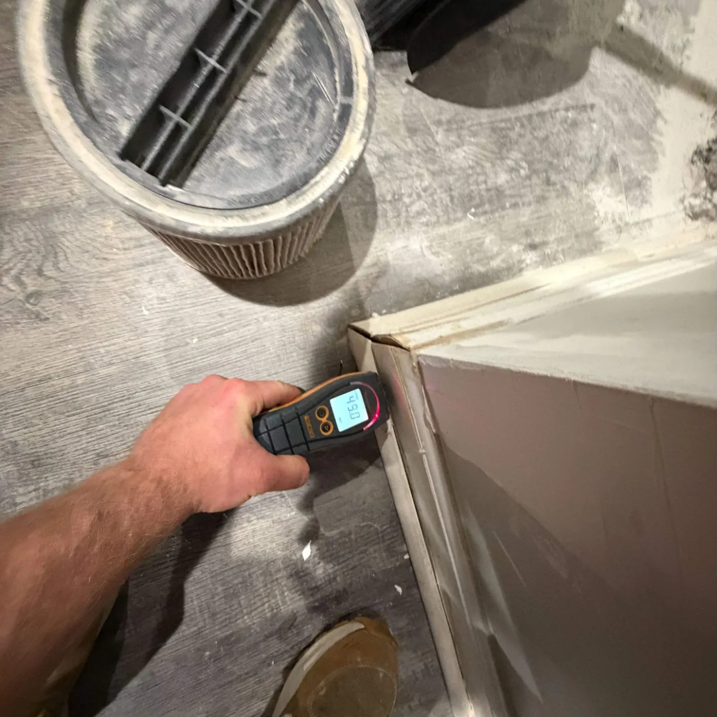 Documented moisture readings in Warren County, IN